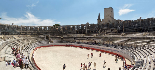 Les arènes
