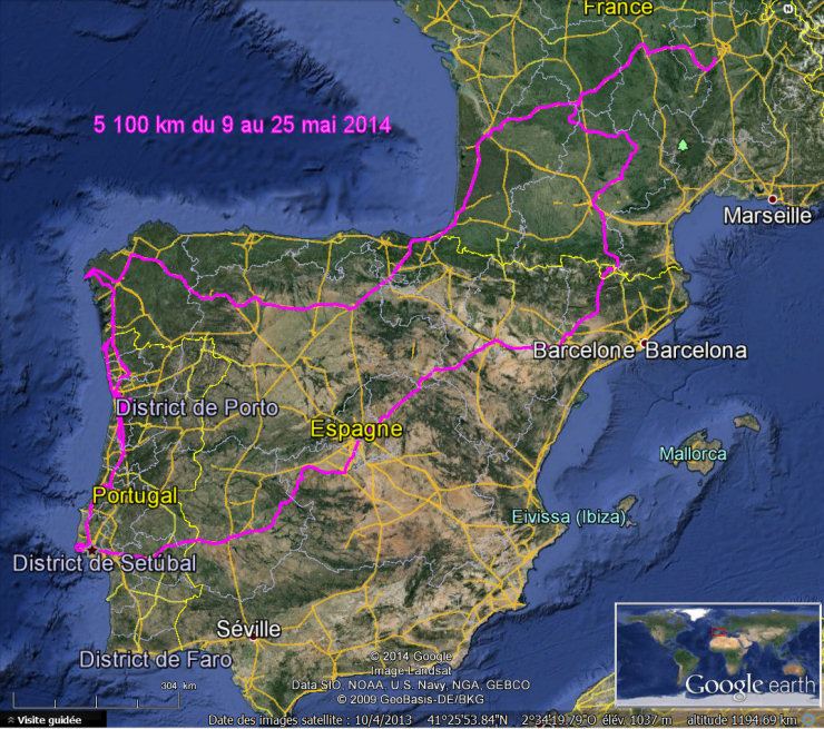 carte voyage